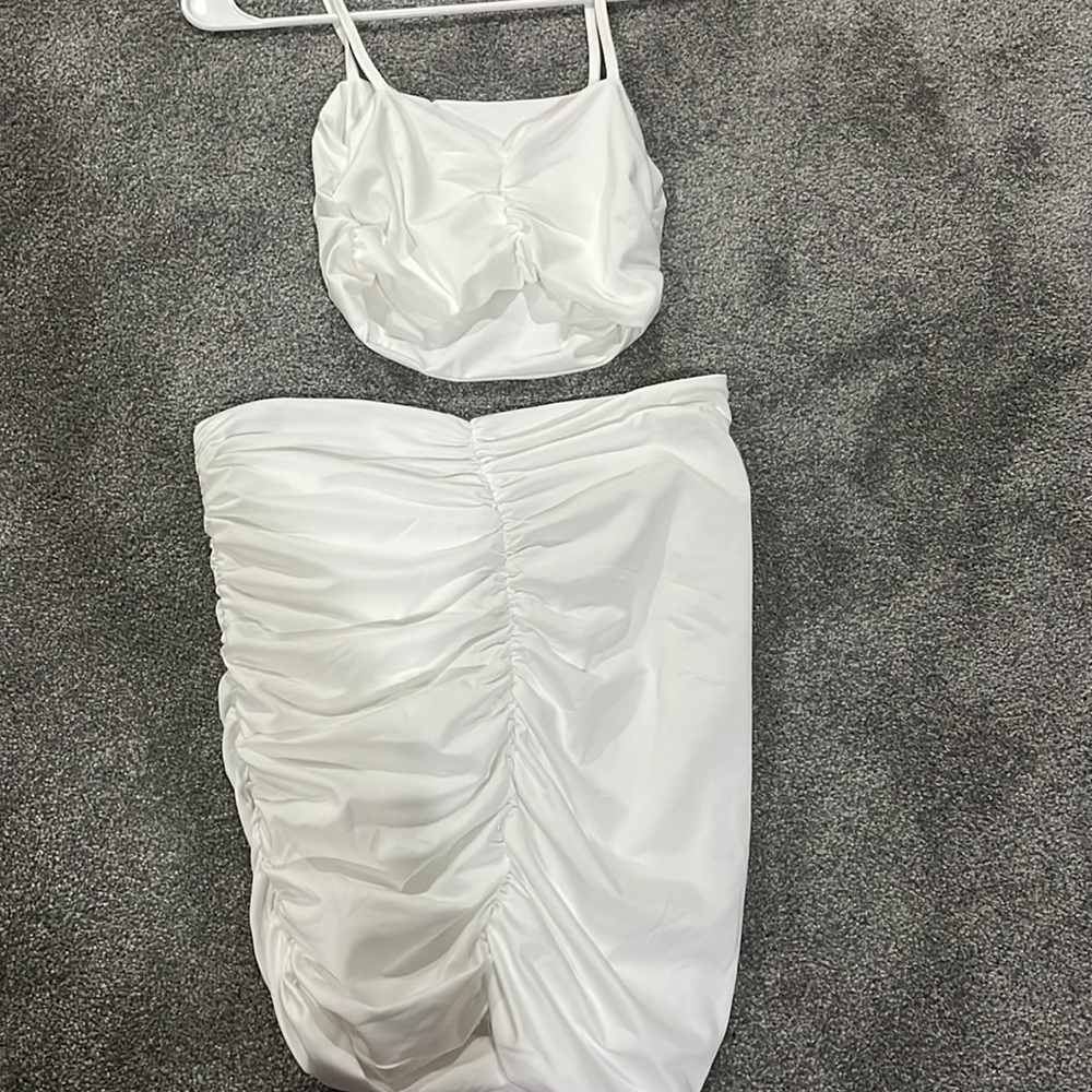 Whiteout two piece set